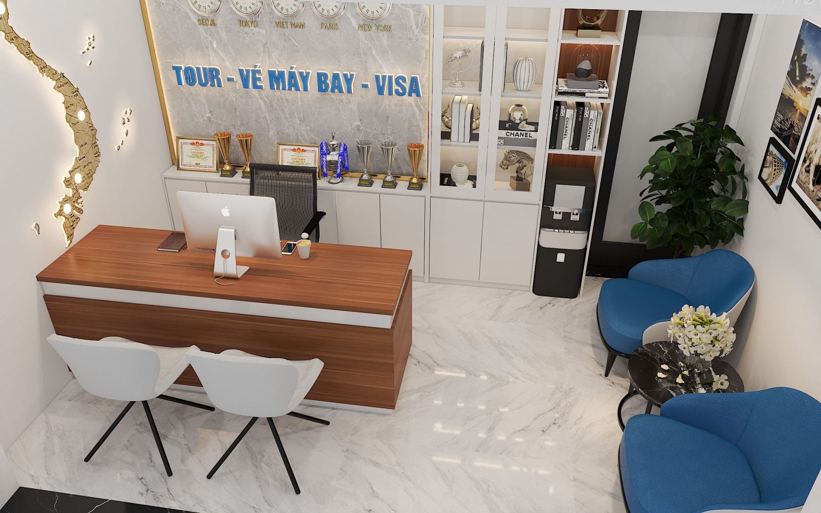 Mẫu văn phòng dành cho đại lý của TimTour